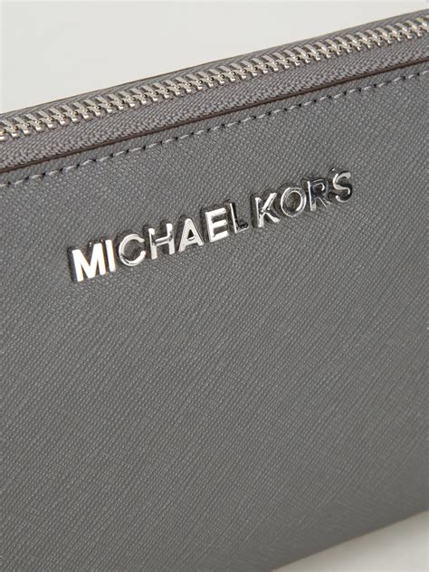 michael kors wallet women grey.